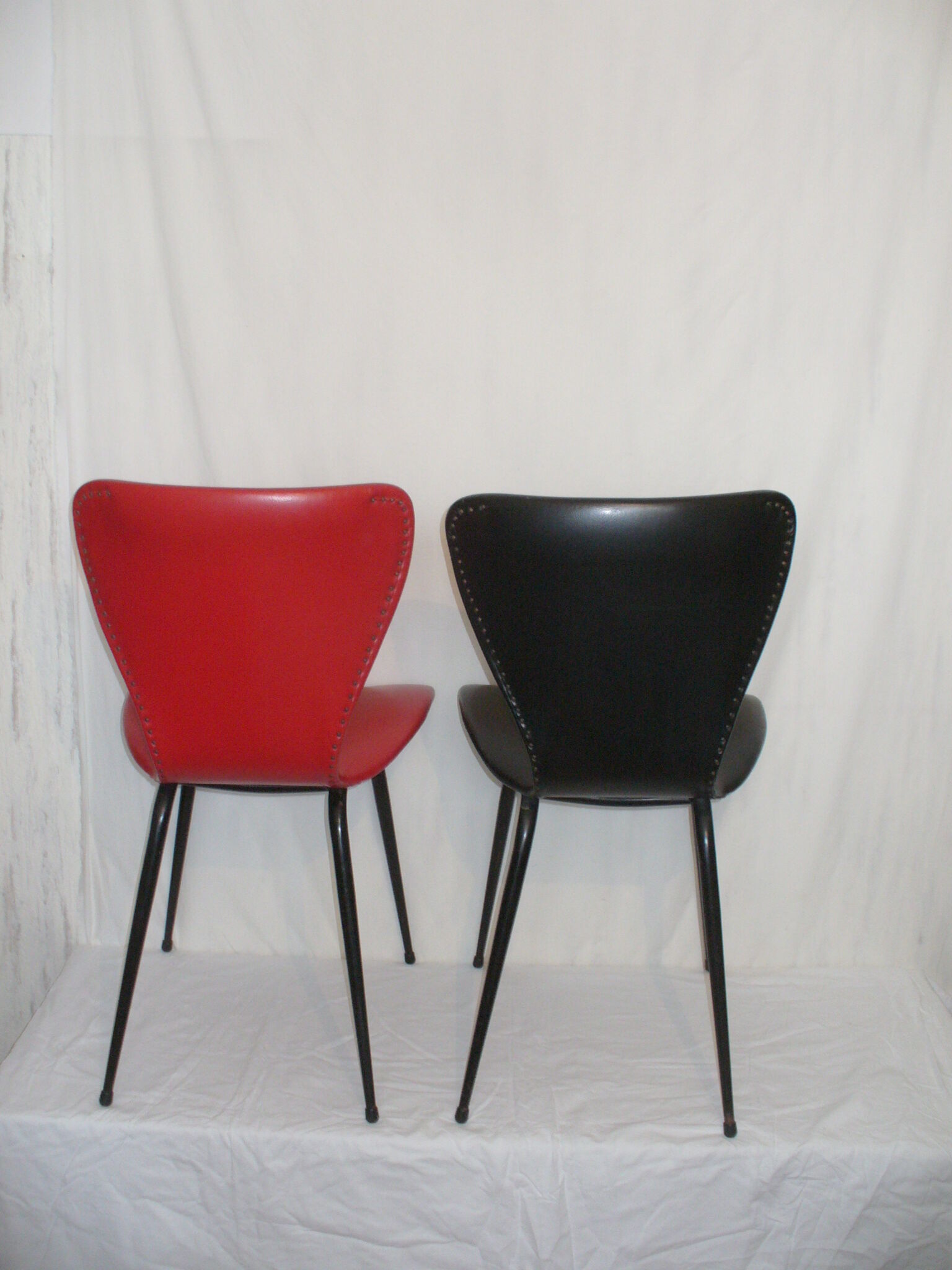 Pair of Scandinavian style chairs from the 50s