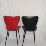 Pair of Scandinavian style chairs from the 50s