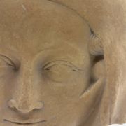 Masque de femme XIVe – reproduction musée du Louvre