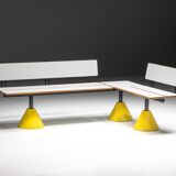 Modular postmodern seating system, Italy, 1980s