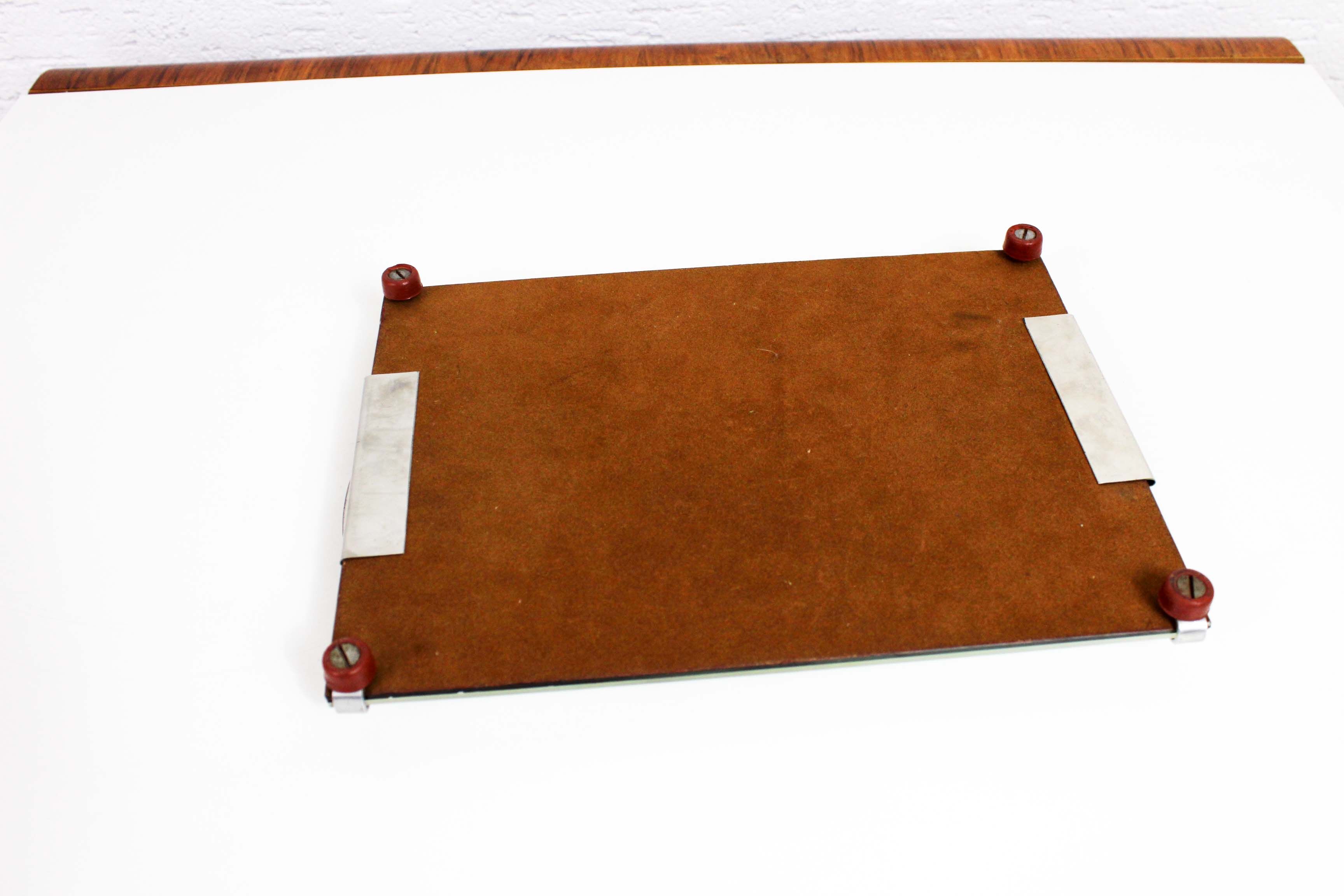 Tray mirror vintage removable handles