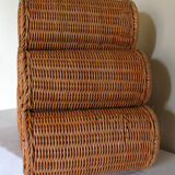 Rattan bottle holder