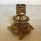 Bougeoir baroque en laiton