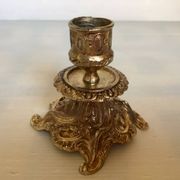 Bougeoir baroque en laiton