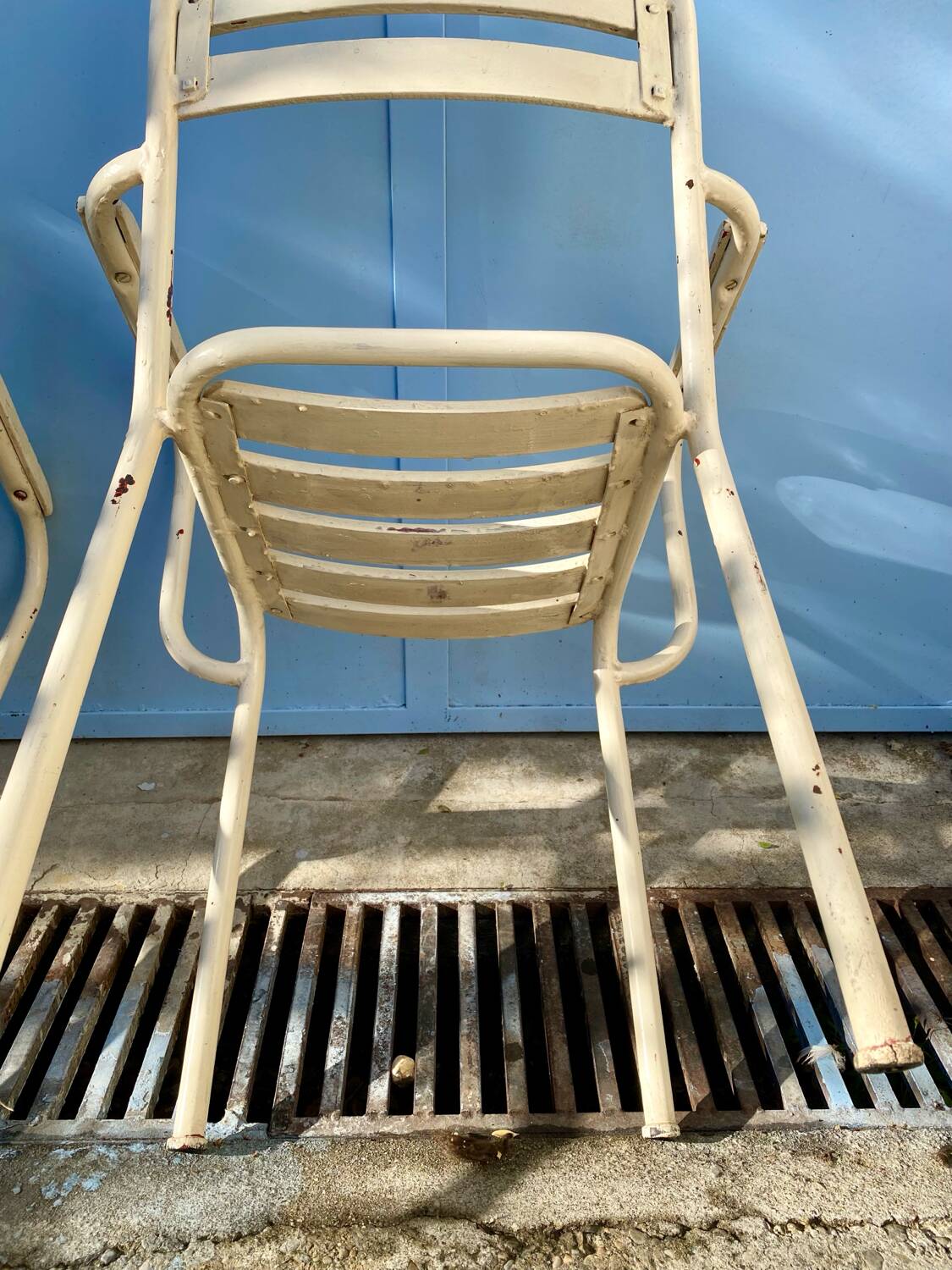 2 Garden Armchairs for Tolix