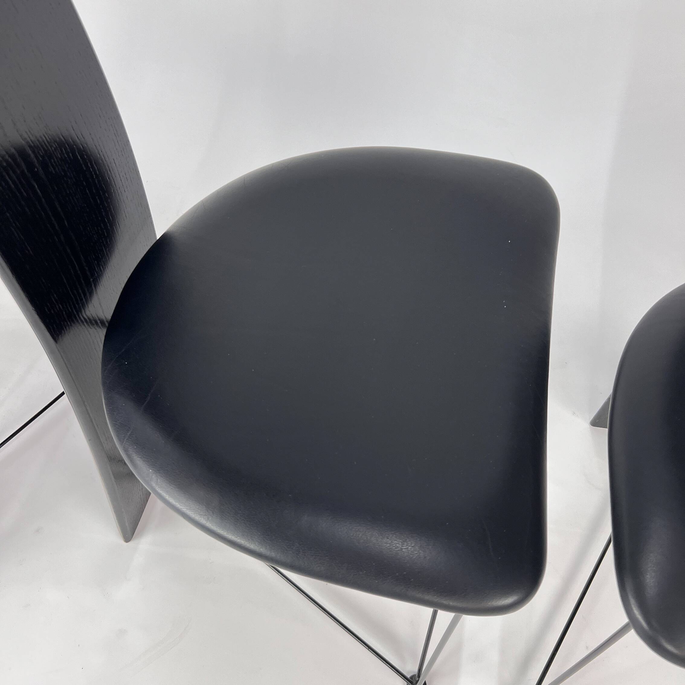 Set of 4 Concorde Dining Chairs by Torstein Flatøy For Bahus, 1980s
