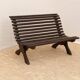 Vintage Garden bench, 1980s, Czechoslovakia