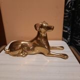 Brass dog