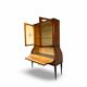 Secretary credenza in marquetry in the Italian Louis XV style from the mid-century, 1960.