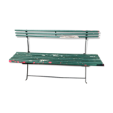 Folding exterior bench