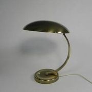 Bauhaus brass desk lamp, model 6751 by Christian Dell for Kaiser Leuchten