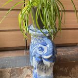 Glazed ceramic elephant