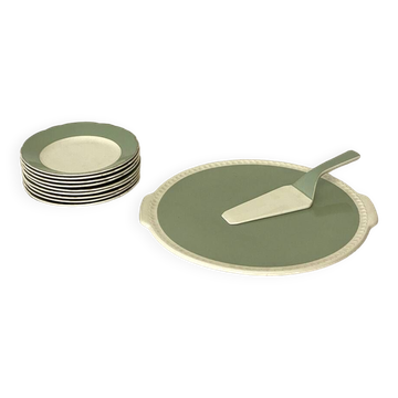 Service à dessert Villeroy et Boch vintage 50's