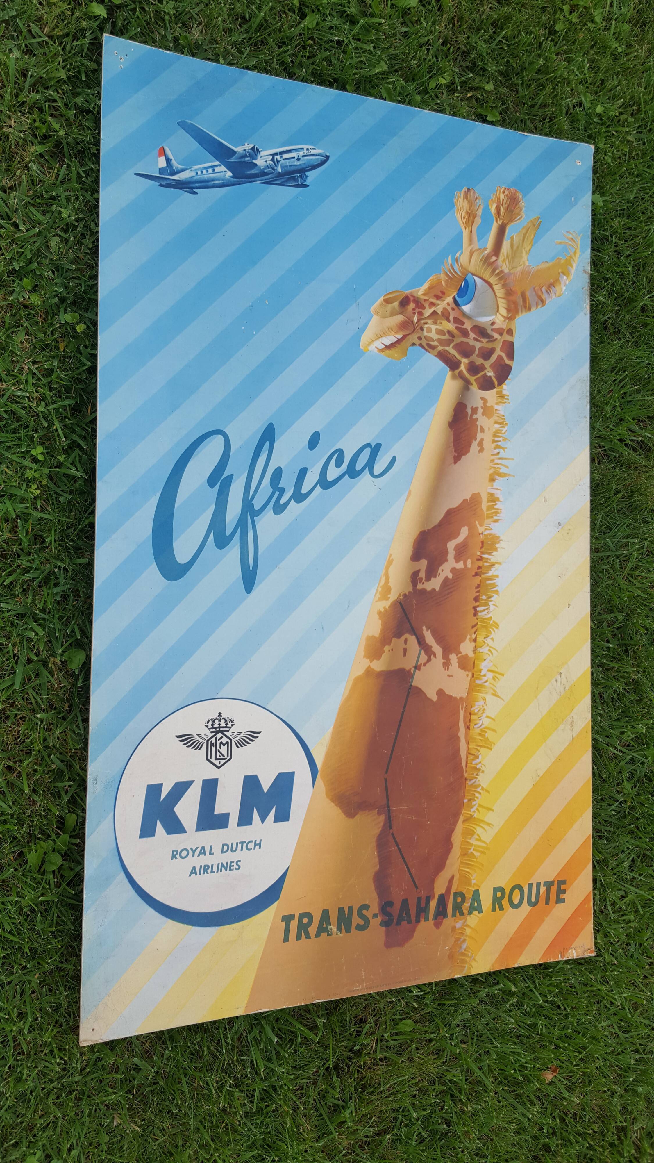 Klm aviation company original affiche