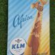Klm aviation company original affiche
