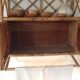 Shelf wall vintage rattan