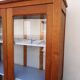 Bibliothèque parisienne ancienne en chêne