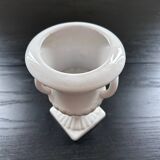 Vase blanc stylé Médicis