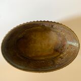 19th Brass Embossed Planter