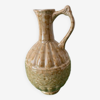 USSR Iridescent Pitcher/Vase