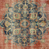 Anatolian handmade vintage rug 300 cm x 197 cm