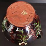20th century Alsace glazed terracotta pitcher
