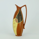 Vase sawa keramik 1950s organic shape and decor model 320-20
