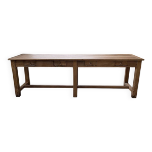 table de ferme, drapière - 1900