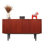 Meuble en teck, design danois, années 1960, production : Danemark