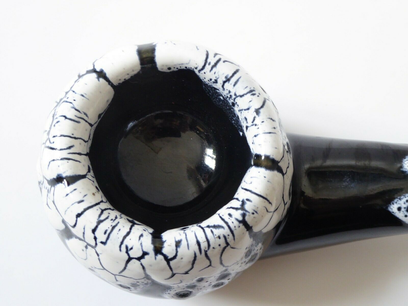 Vintage pipe-shaped ashtray, Vallauris