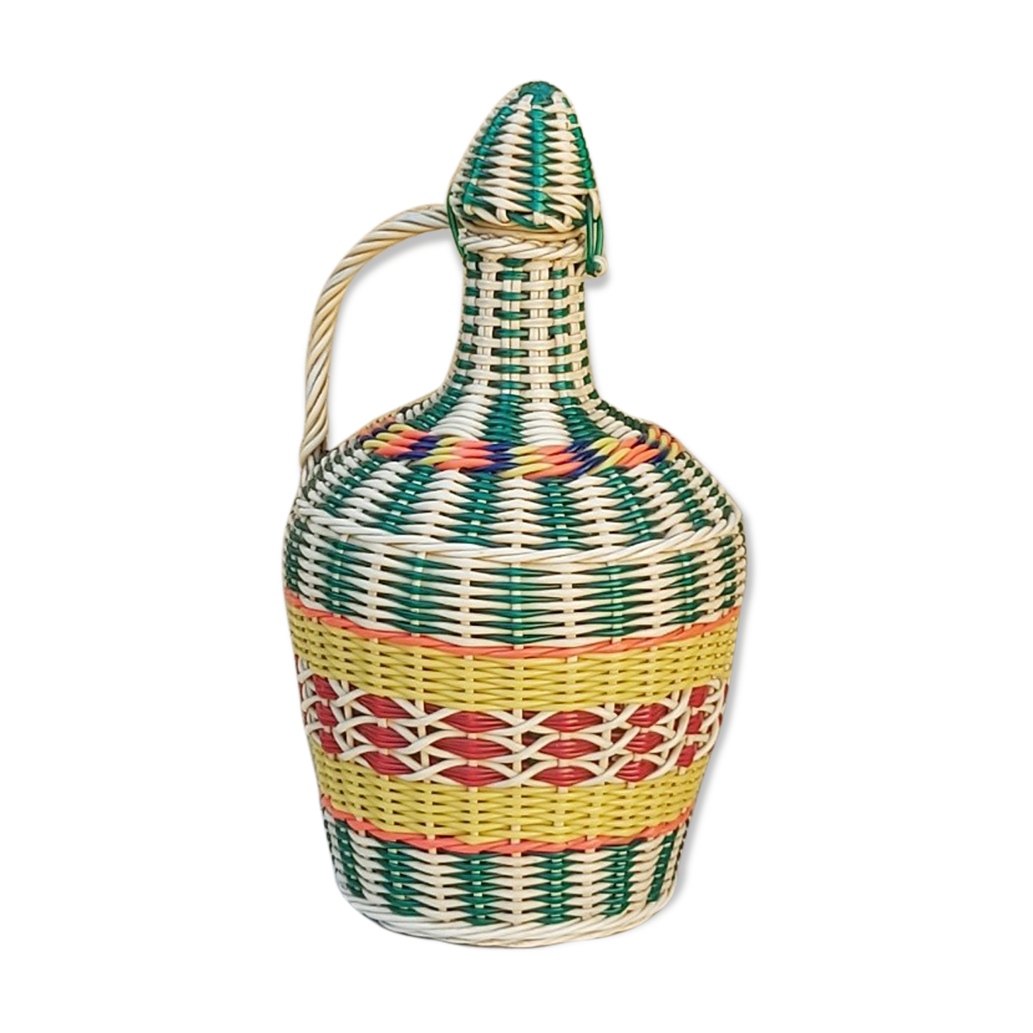 Vintage viresa scoubidou bottle