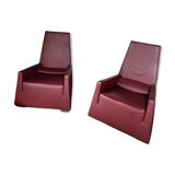 Pair of contemporary jul armchairs