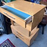 Pair of 1950s bedside tables