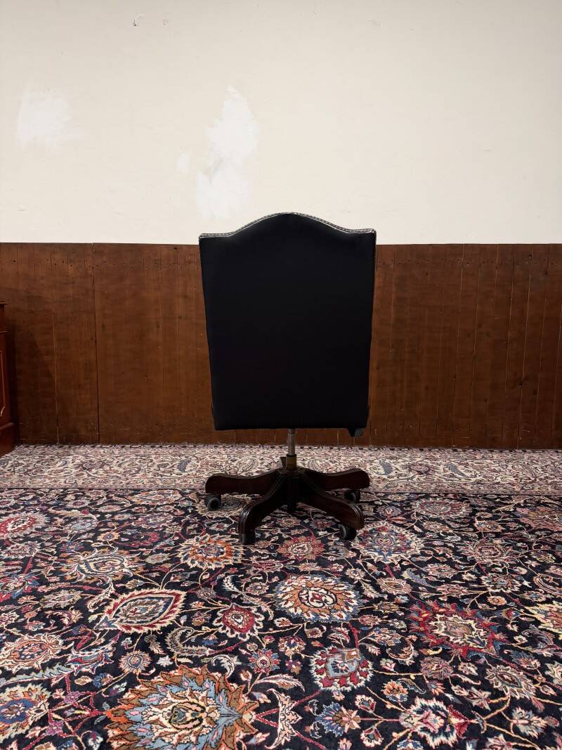 English Springvale Chesterfield Office Chair Black