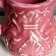 Milk jug, cream jug barbotine Onnaing 1920