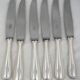 25-piece cutlery set François Frionnet in silver-plated metal, bead decoration.