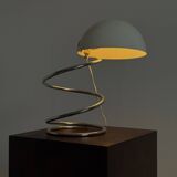 Italian Vintage Spiral Table Lamp