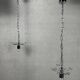 2x vintage Mazzega 'melting glass' chandeliers – Murano