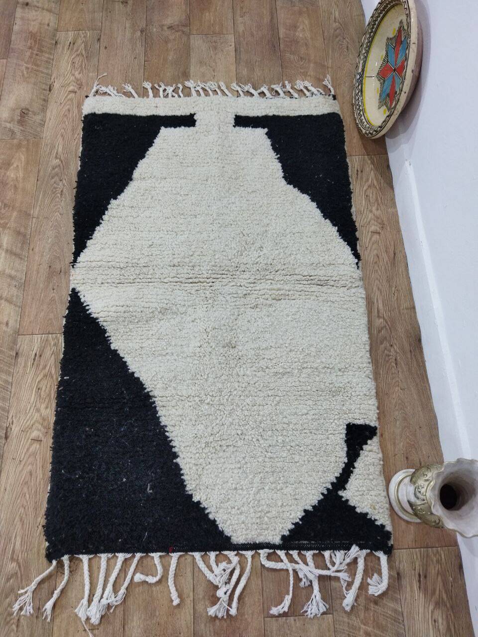 Tapis Berbère Marocain Artisanal 143 X 88 CM