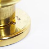 Pair of vintage brass wall lamps by Doria Leuchten