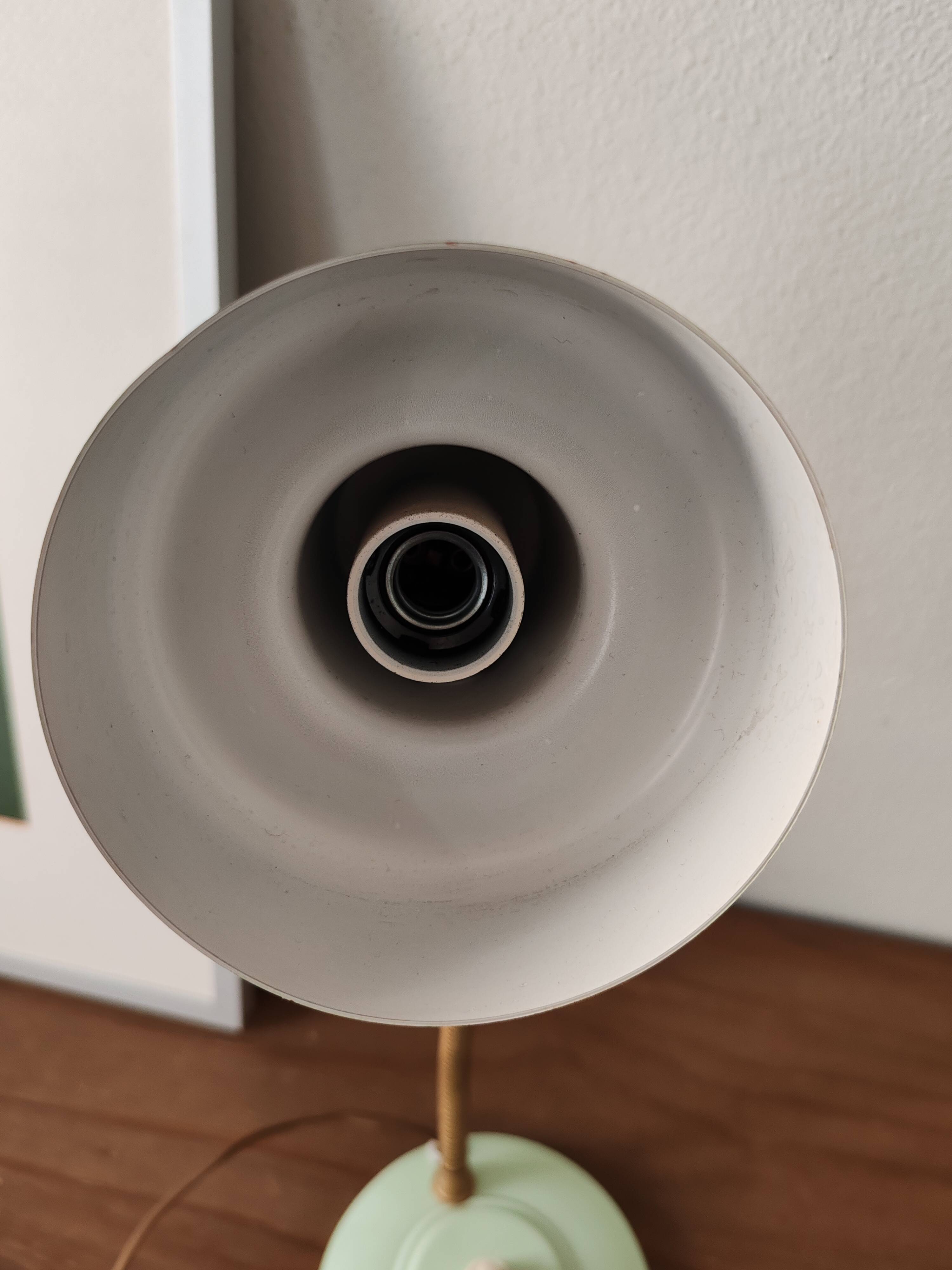 Adjustable vintage table lamp