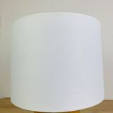 Vintage wooden cylinder lamp by IMT Italy, 1980s