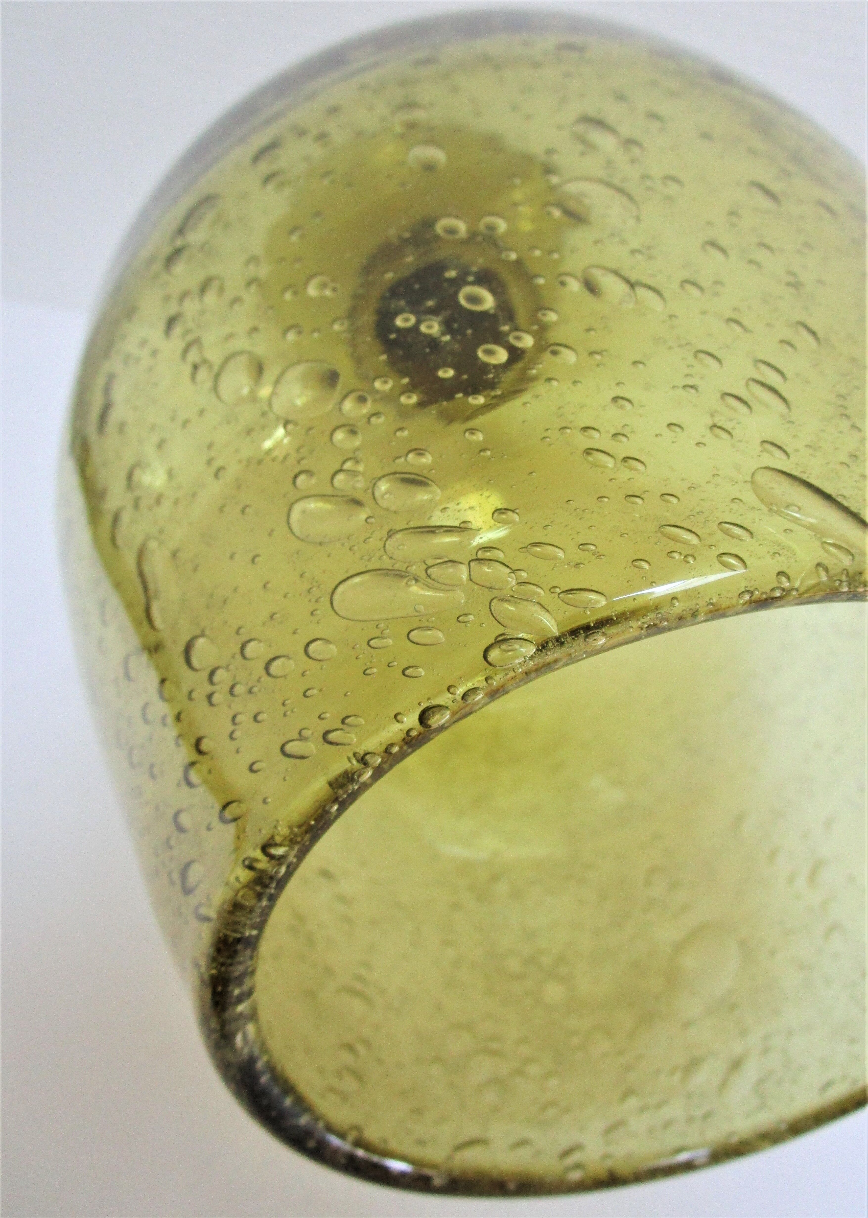 bubble glass vase Biot XL H 38 cm