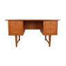 Mid-century danish teak desk, 1960s.