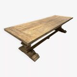Spirito monastery table in solid oak - length 220 cm