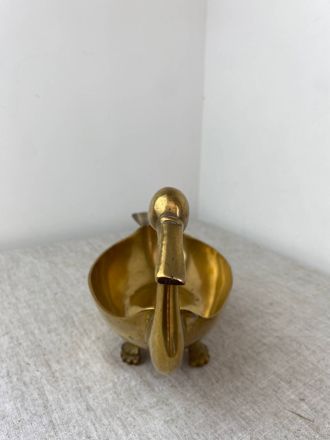 Brass zoomorphic cup