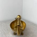 Brass zoomorphic cup