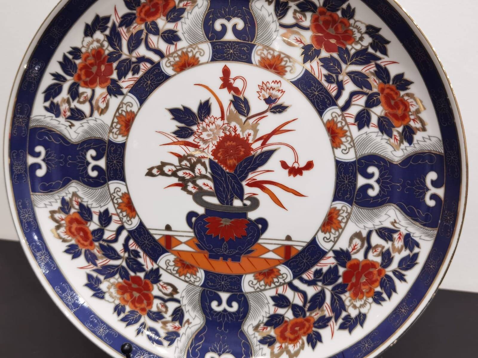 Japanese Porcelain Plate with gilding