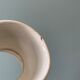 Lot de 16 coquetiers diabolo en porcelaine blanche