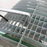 Titania Terra floor lamp, postmodern Italian design by Alberto Meda and Paolo Rizzatto for Luceplan.